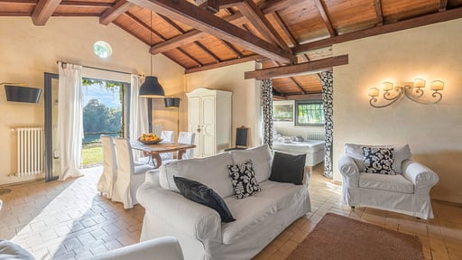 Casale Delle Papere Woonkamer