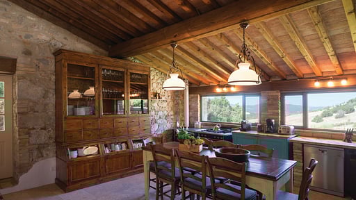 Casale Escaiole Kitchen