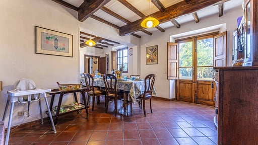 Casale Il Farro Dining area