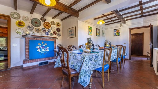Casale Il Farro Dining area