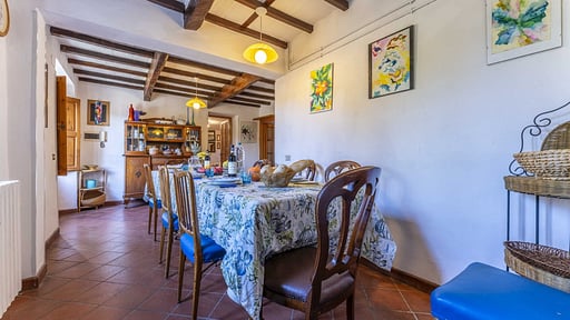 Casale Il Farro Dining area