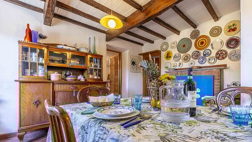 Casale Il Farro Dining area