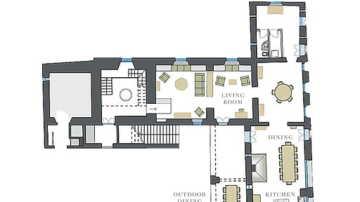 Casale Il Gabbro Floor plan