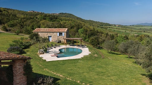 Casale Il Gabbro Drone pictures