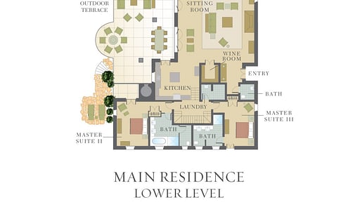 Casale La Fonte Floor plan