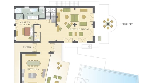 Casale Poggio alla Corona Grundriss