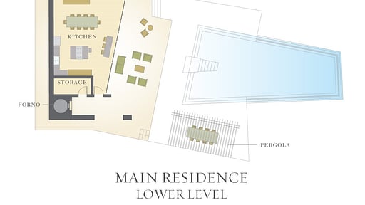 Casale Poggio alla Corona Grundriss
