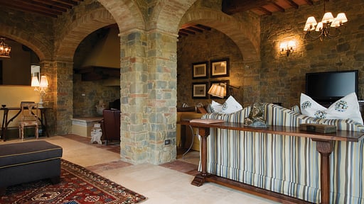 Casale Poggio alla Corona Wohnbereich