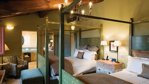 Casale Poggio alla Corona Schlafzimmer 3