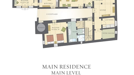 Casale Pulcinello Floor plan