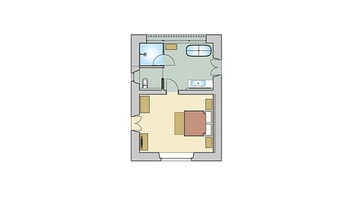 Casale San Damiano Floor plan