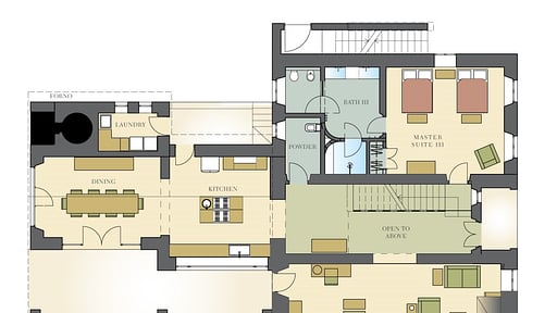 Casale San Damiano Floor plan