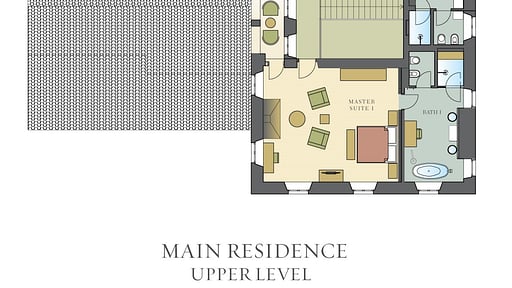 Casale San Damiano Floor plan