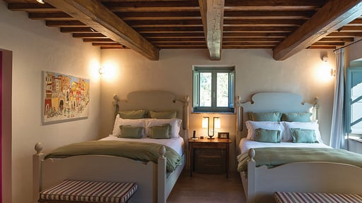 Casale San Damiano Bedroom 1