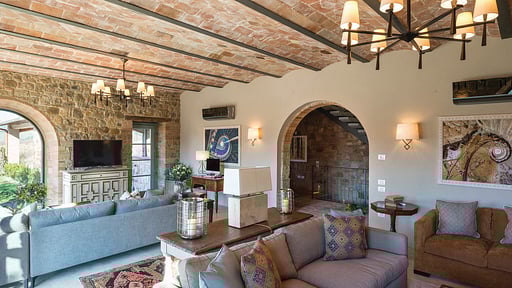 Casale San Damiano Living room