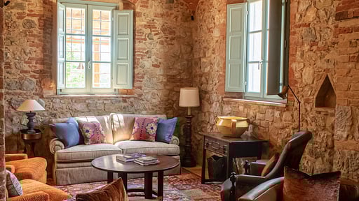 Casale San Giovanni Wohnbereich