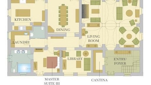 Casale San Giovanni Grundriss