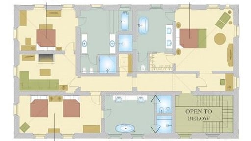 Casale San Giovanni Grundriss