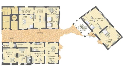 Casale San Regolo Floor plan