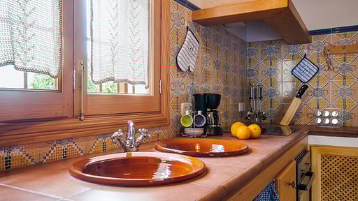 Villa Caseta Son Morro Küche