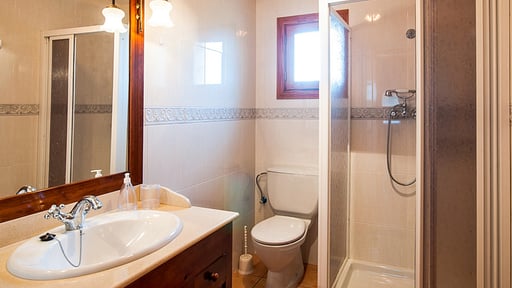 Villa Caseta Son Morro Schlafzimmer 1