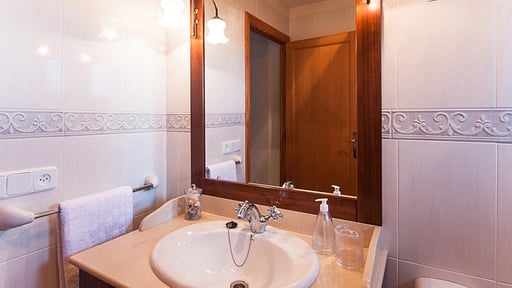 Villa Caseta Son Morro Schlafzimmer 1