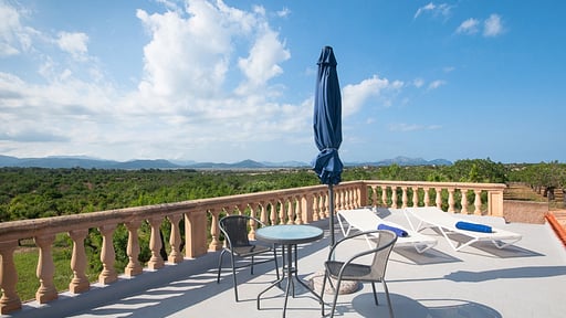 Villa Caseta Son Morro Terrasse/Veranda