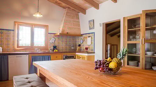 Villa Caseta Son Morro Küche