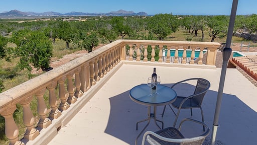 Villa Caseta Son Morro Terrasse/Veranda