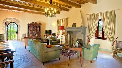 Castello Gubbio Living room