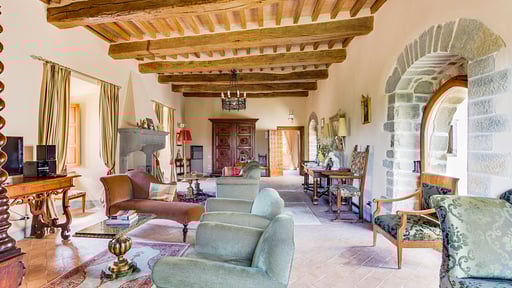 Castello Gubbio Living room