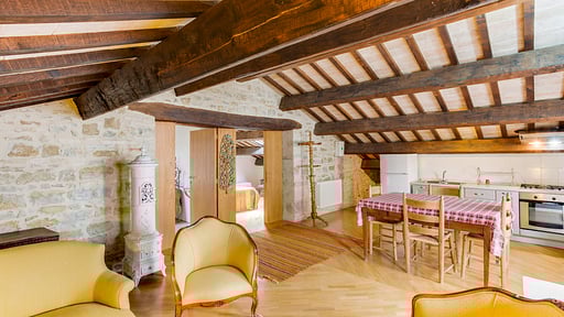 Castello Gubbio Dining area