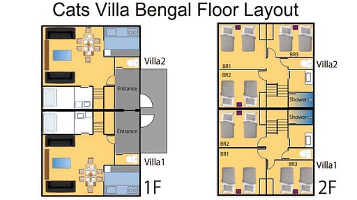 Cats Villa Hakuba One Floor plan