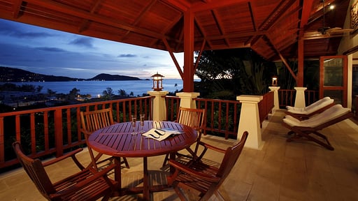 Villa Cattleya 5B Terrasse