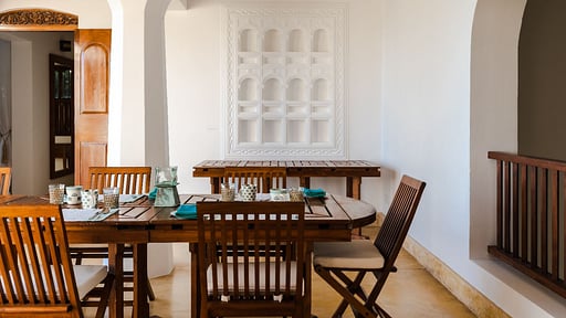 Celadon House Dining area