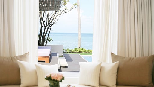 Celes Beachfront Pool Suite Bedroom 