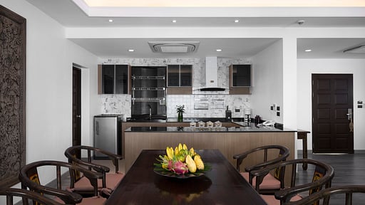 Celes Tropical Suite Kitchen