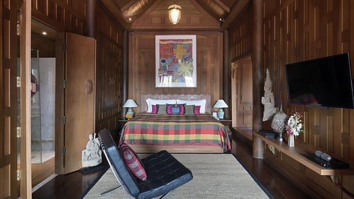 Chakrabongse River View Suite Slaapkamer 1