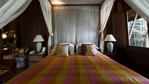 Chakrabongse Thai House Suite Schlafzimmer 1