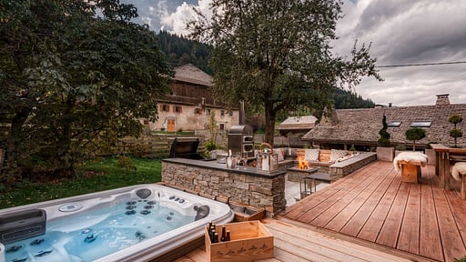 Chalet 46 Sprudelbad