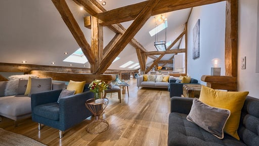 Chalet 46 Wohnbereich