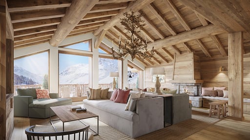 Chalet Abade Salon