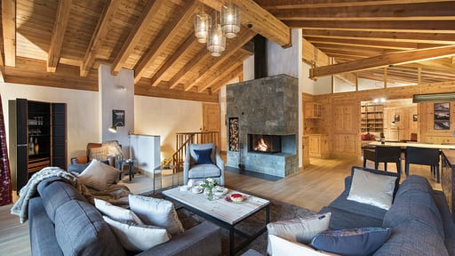 Chalet Alex Woonkamer