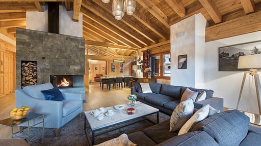 Chalet Alex Woonkamer