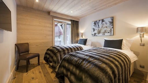 Chalet Ambre Schlafzimmer 2