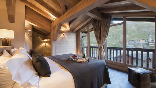 Chalet Ambre Schlafzimmer 1