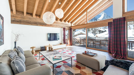 Chalet Aria Wohnbereich