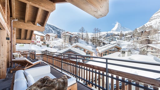 Chalet Aria Terrasse/Veranda