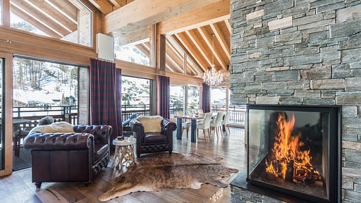 Chalet Aria Wohnbereich