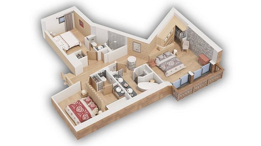 Chalet Artemis Floor plan